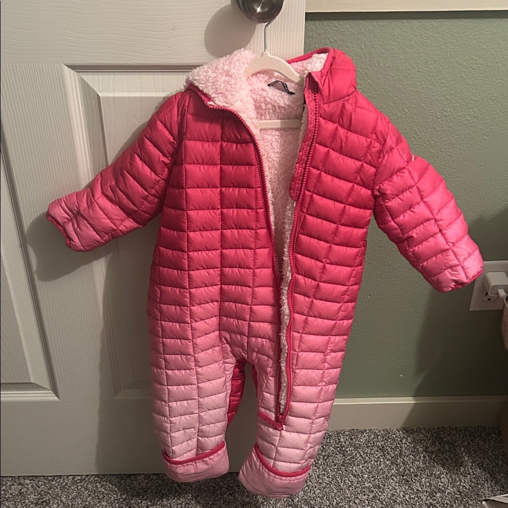 Cozy Pink Gradient Kids Footie